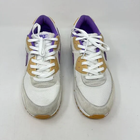 Nike Athletic Shoes White Purple Orange - Picture 5 of 10